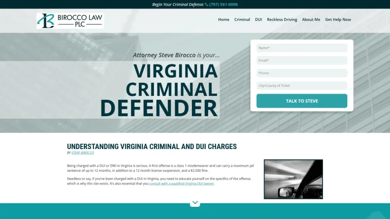 Birocco Law PLC - Richmond, VA - Attorney in Richmond