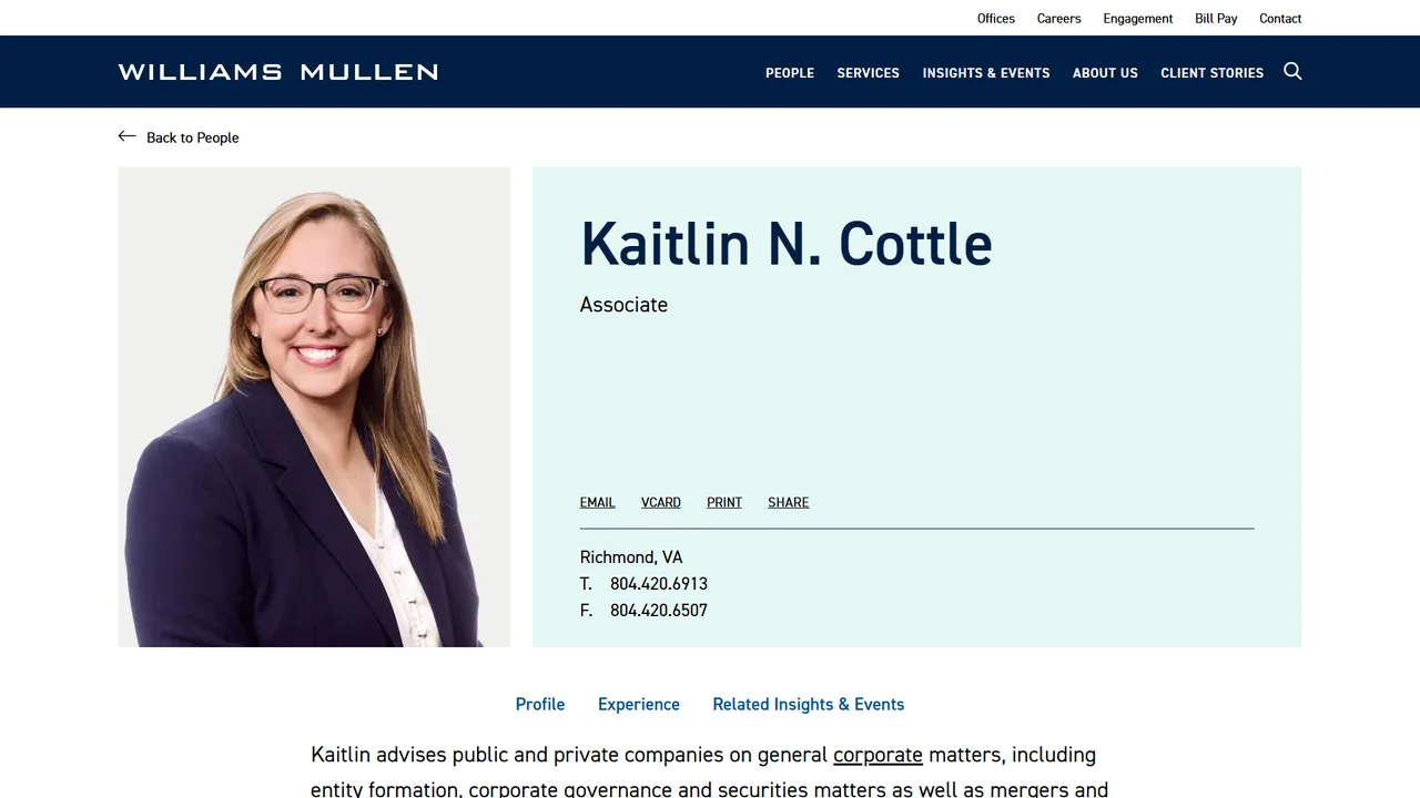 Kaitlin Cottle - Richmond, VA office in Richmond, Virginia
