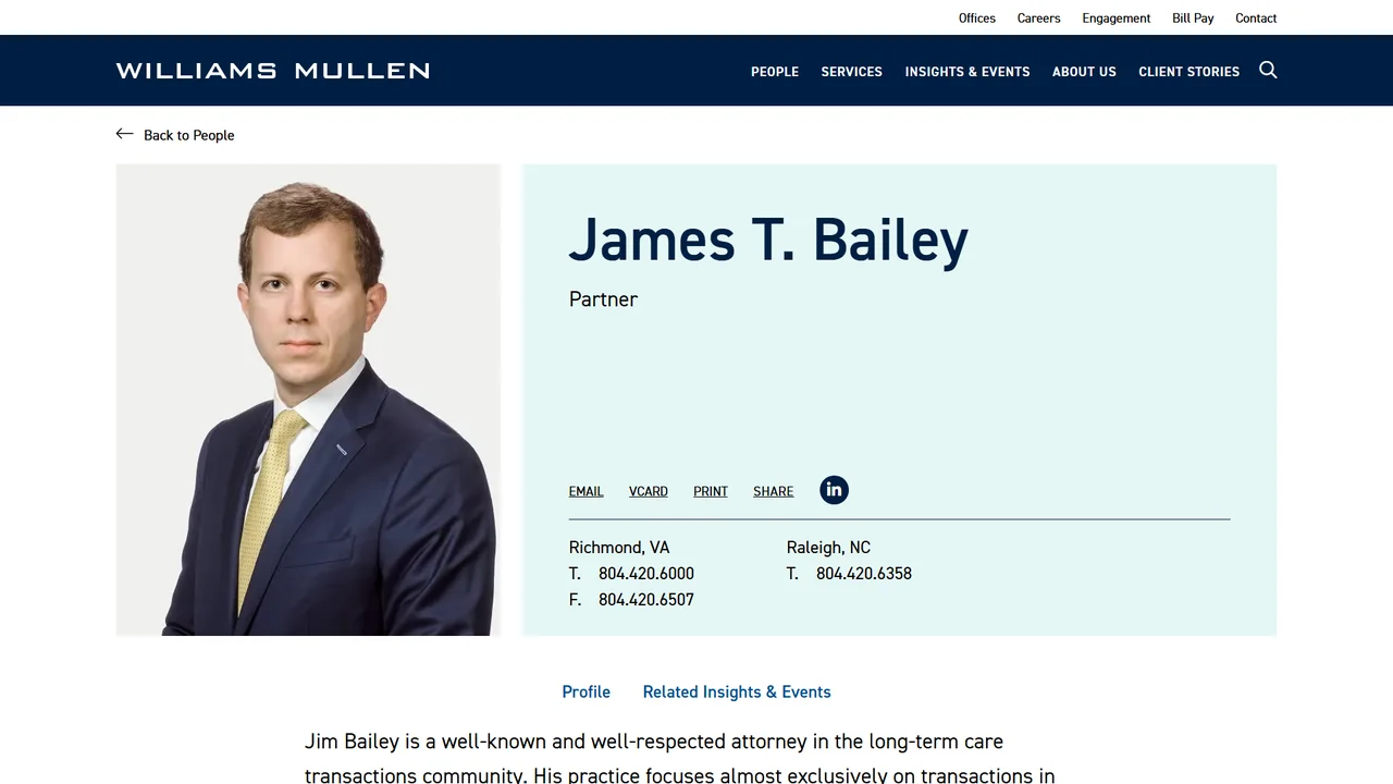 Jim Bailey - Richmond, VA office in Richmond, Virginia