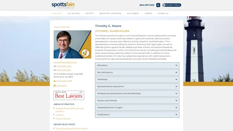 Timothy G. Moore - Richmond, VA - Attorney in Richmond