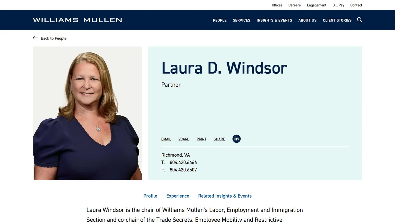 Laura Windsor - Richmond, VA office in Richmond, Virginia
