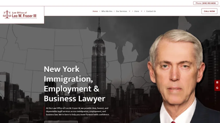 Leo Fraser Attorney at Law - NYC, New York - Attorney in New York City