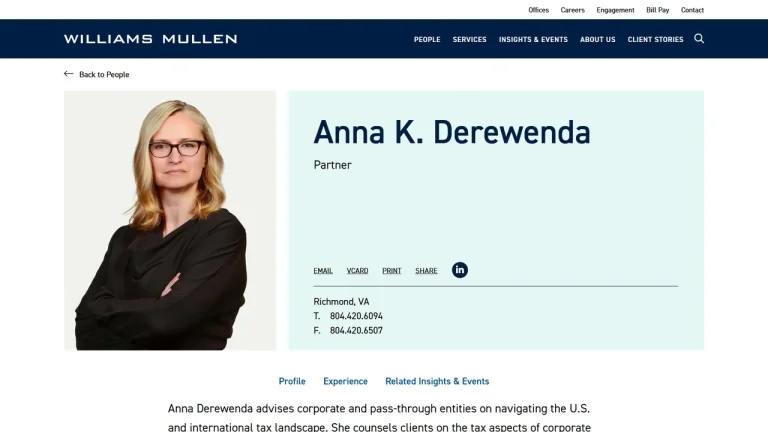 Anna Derewenda - Richmond, VA - Attorney in Richmond