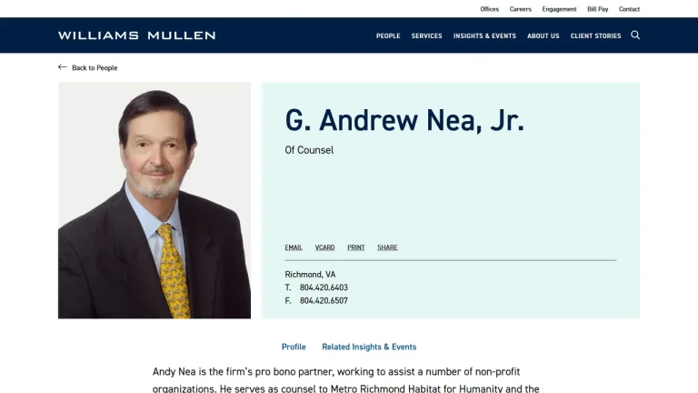 Andy Nea - Richmond, VA - Attorney in Richmond