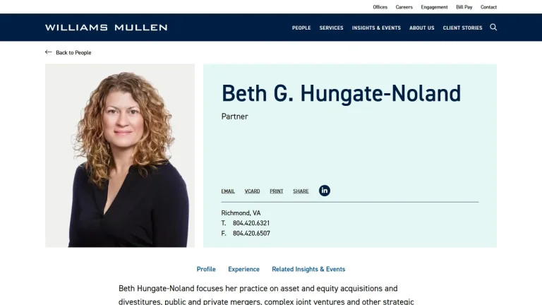 Beth Hungate-Noland - Richmond, VA - Attorney in Richmond