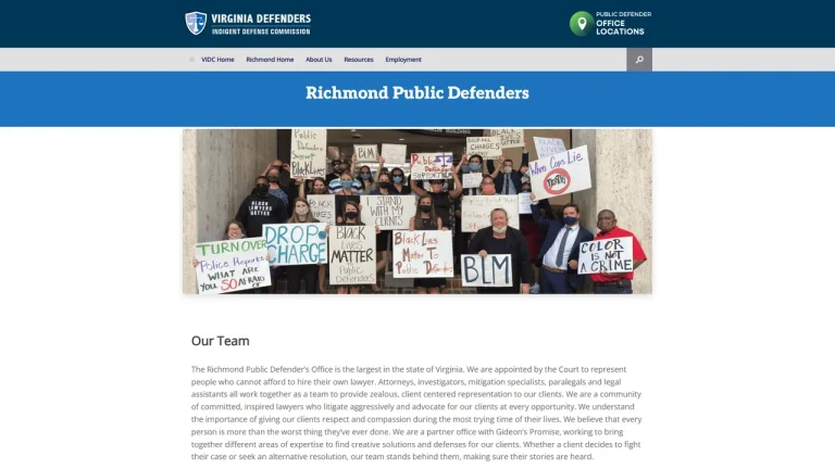 Richmond Public Defender - Richmond, VA - Attorney in Richmond