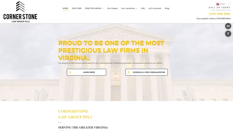 Cornerstone Law Group, pllc - Richmond, VA - Attorney in Richmond