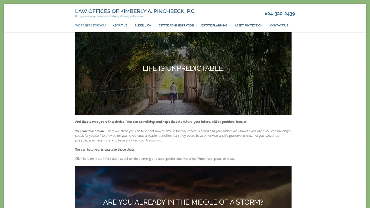 The Law Offices of Kimberly A. Pinchbeck, P.C. - Richmond, VA office in Richmond, Virginia
