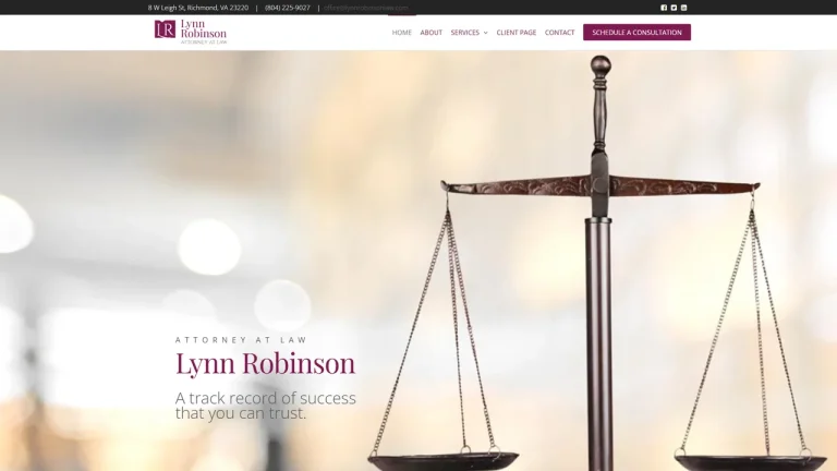 Lynn Robinson Law - Richmond, VA - Attorney in Richmond