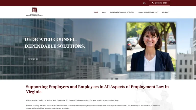 Law Office of Nichole Buck Vanderslice, PLLC - Richmond, VA - Attorney in Richmond