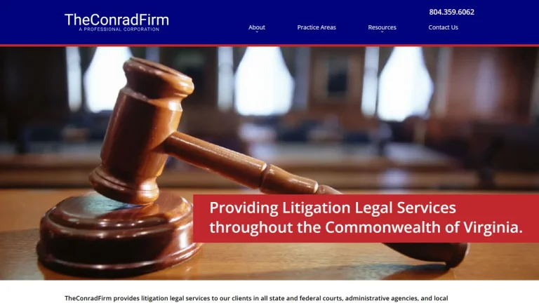 The Conrad Firm PC - Richmond, VA - Attorney in Richmond