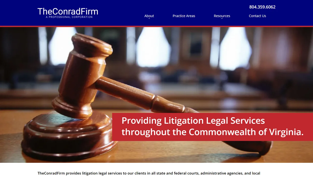 The Conrad Firm PC - Richmond, VA office in Richmond, Virginia