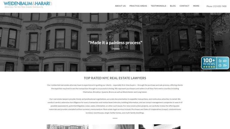 Weidenbaum & Harari LLC - NYC, New York - Attorney in New York City