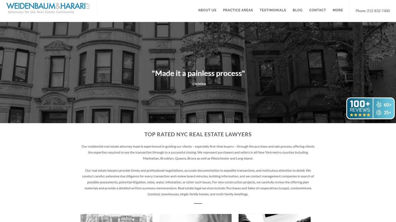 Weidenbaum & Harari LLC - NYC, New York office in New York City, New York