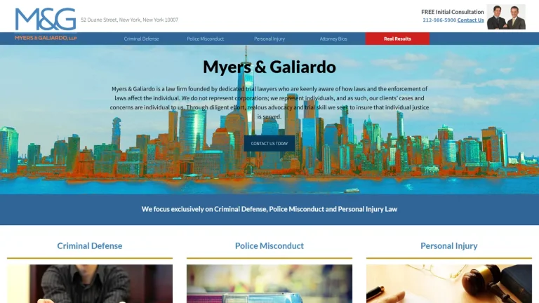 Myers Singer & Galiardo - NYC, New York - Attorney in New York City