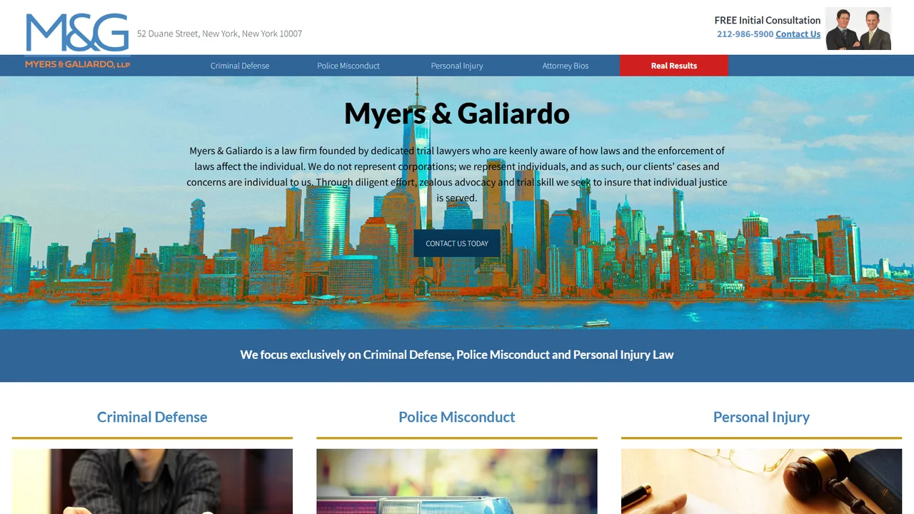 Myers Singer & Galiardo - NYC, New York office in New York City, New York