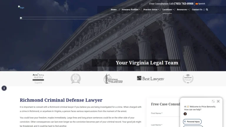 Michael Lee Criminal Defense Attorney - Richmond, VA - Attorney in Richmond
