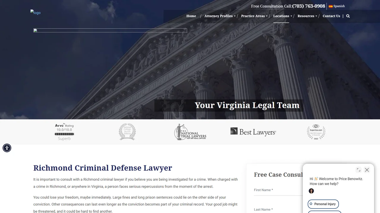 Michael Lee Criminal Defense Attorney - Richmond, VA office in Richmond, Virginia