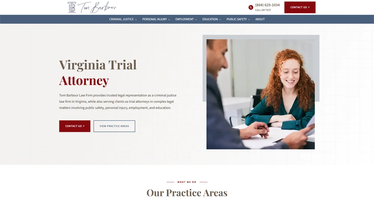 Tom Barbour, Esq. - Richmond, VA office in Richmond, Virginia