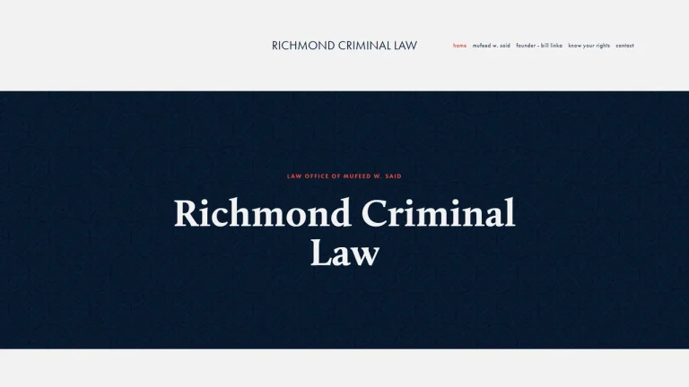 Mufeed W. Said, PLLC - Richmond, VA - Attorney in Richmond