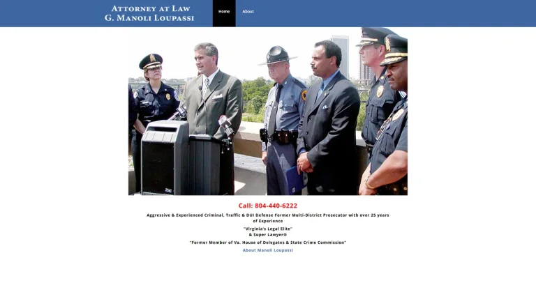 The Law Office of G. Manoli Loupassi, LLC - Richmond, VA - Attorney in Richmond