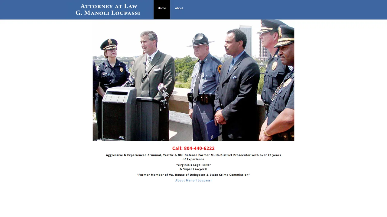 The Law Office of G. Manoli Loupassi, LLC - Richmond, VA office in Richmond, Virginia