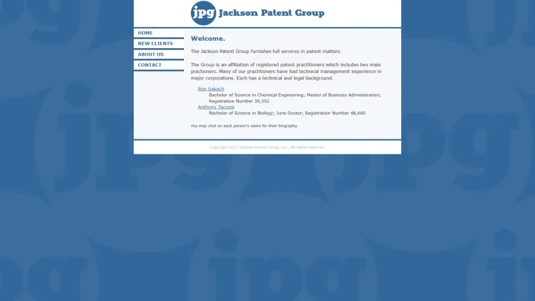 The Jackson Patent Group - Richmond, VA - Attorney in Richmond