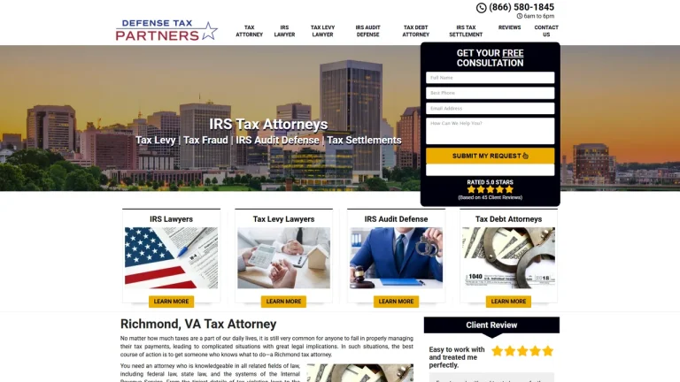 Defense Tax Partners - Richmond, VA - Attorney in Richmond