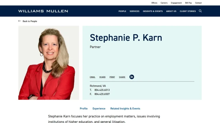 Stephanie P. Karn - Richmond, VA - Attorney in Richmond