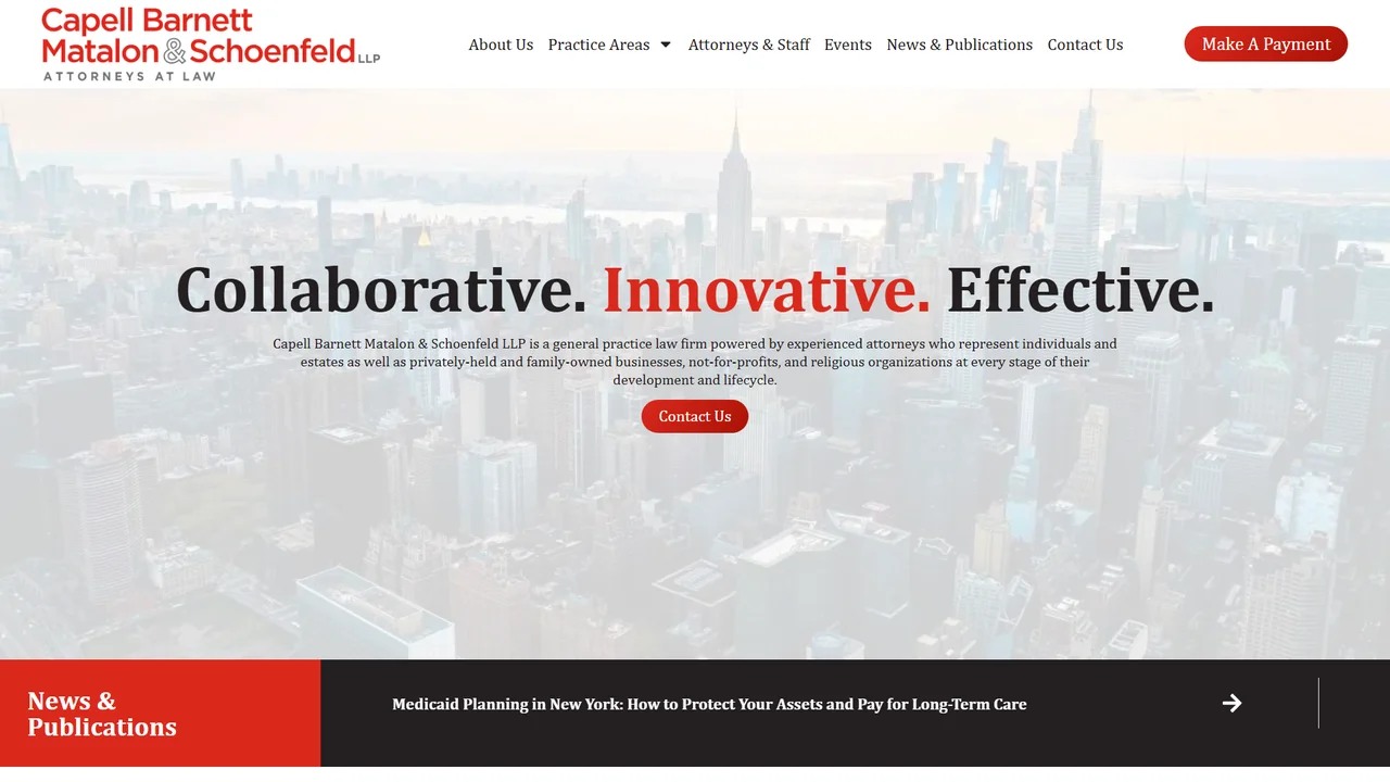 Capell Barnett Matalon & Schoenfeld, LLP - NYC, New York office in New York City, New York