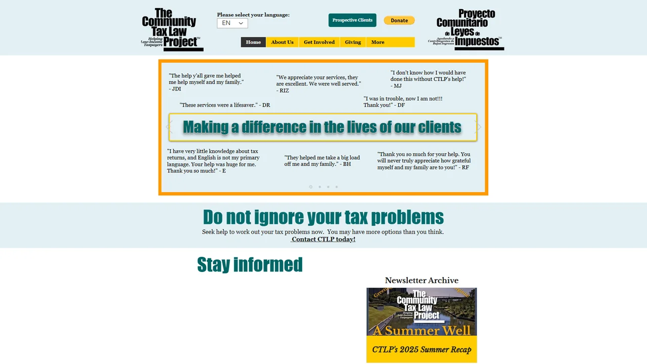 The Community Tax Law Project - Richmond, VA office in Richmond, Virginia