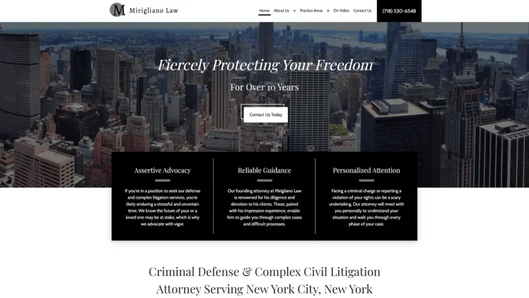 Law Office of Thomas Mirigliano - NYC, New York - Attorney in New York City