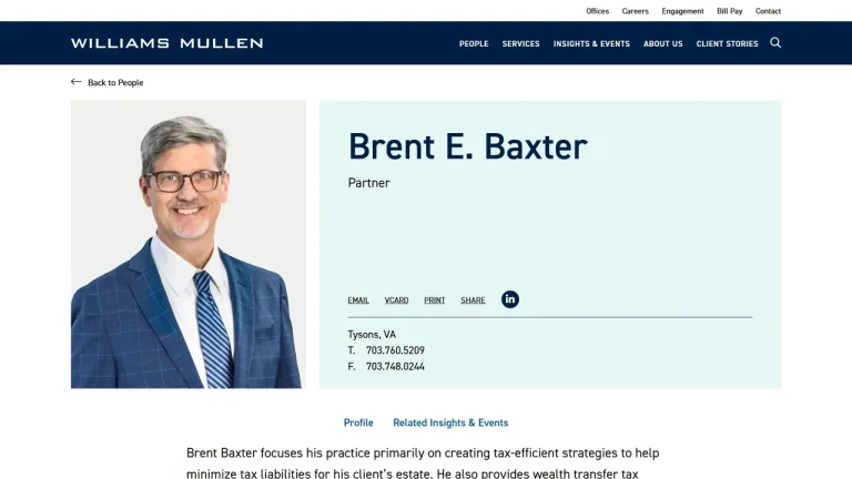 Brent E. Baxter - Richmond, VA - Attorney in Richmond