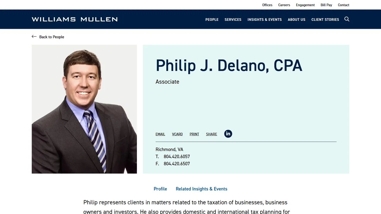 Philip Delano - Richmond, VA office in Richmond, Virginia