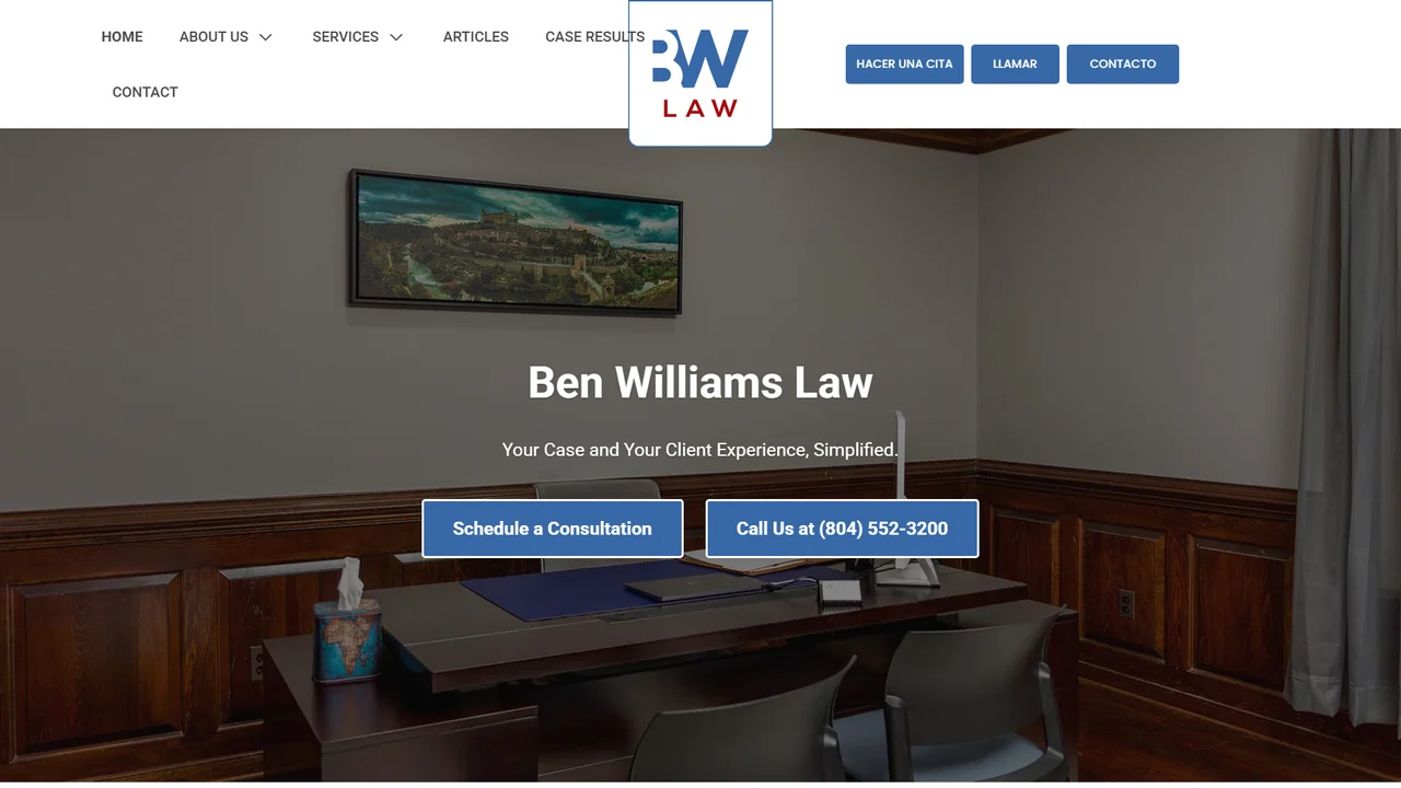 Ben Williams Law, PLLC - Richmond, VA office in Richmond, Virginia