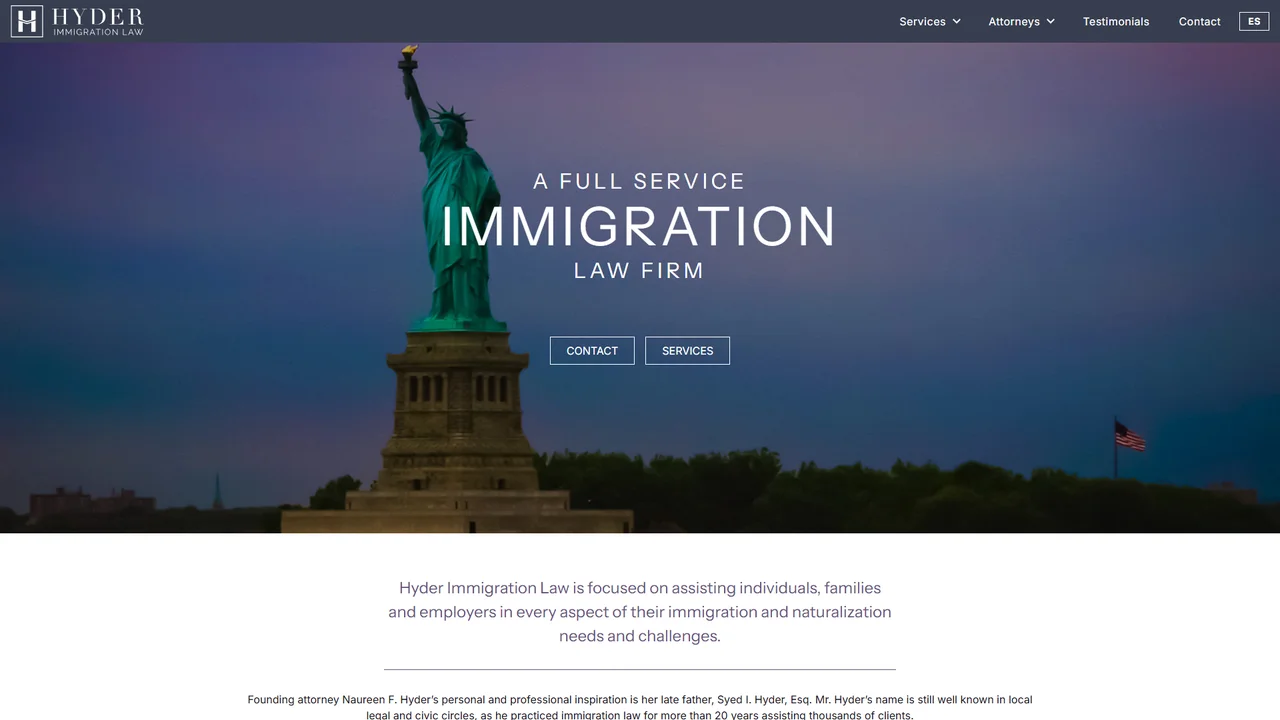 Hyder Immigration Law - Richmond, VA office in Richmond, Virginia