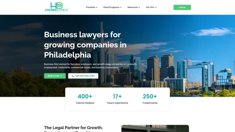 Holmes Business Law, P.C. - Philadelphia, PA - Attorney in Philadelphia