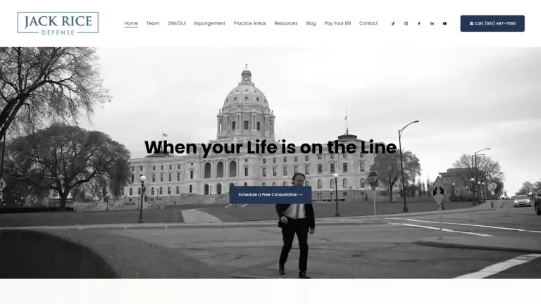 Jack Rice Defense - St. Paul, MN - Attorney in Saint Paul
