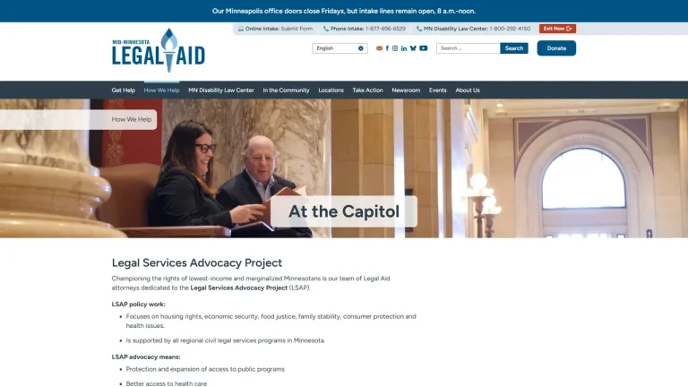 Legal Services Advocacy Project - St Paul, MN - Attorney in Saint Paul