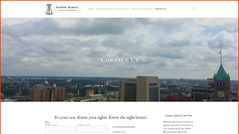 Andrew Irlbeck - St Paul, MN - Attorney in Saint Paul