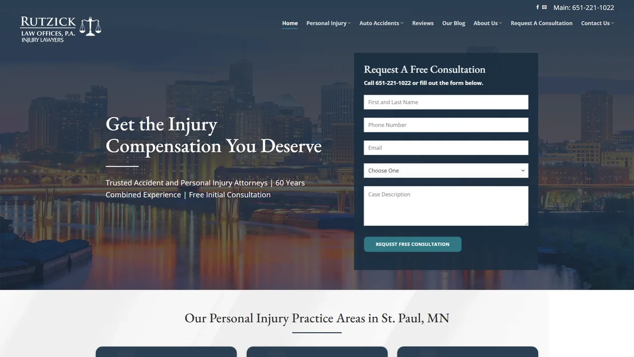 Rutzick Law Offices - St Paul, MN office in Saint Paul, Minnesota