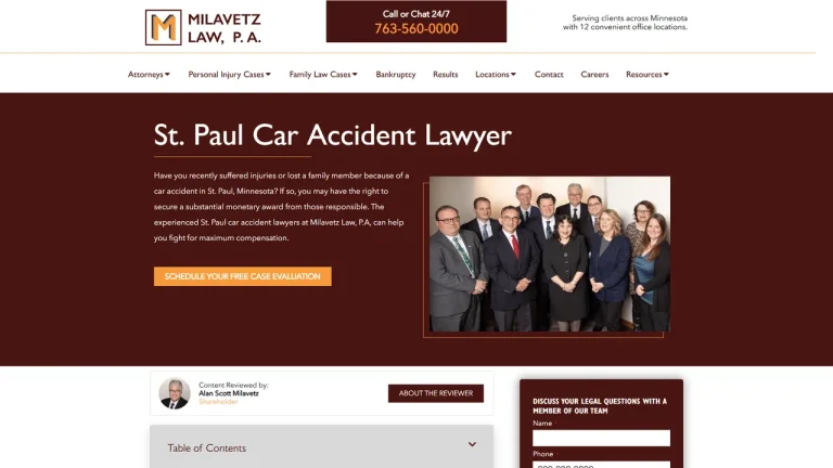 Milavetz Injury Law, P.A. - St Paul, MN - Attorney in Saint Paul