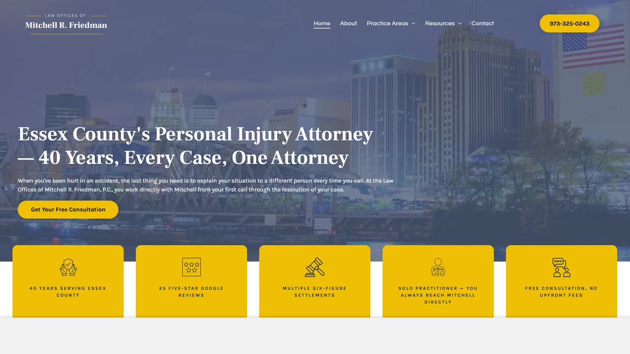 Law Offices of Mitchell R. Friedman, P.C. - NYC, New York office in New York City, New York