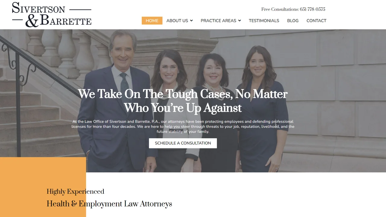Law Office of Sivertson and Barrette, P.A. - St. Paul, MN office in Saint Paul, Minnesota