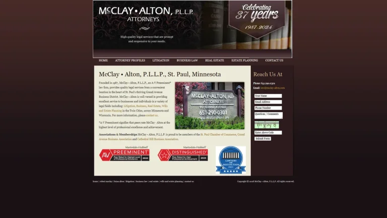 McClay-Alton, PLLP Attorneys - St Paul, MN - Attorney in Saint Paul