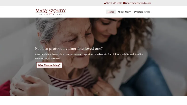 Mary Szondy Attorney at Law, LLC - St Paul, MN - Attorney in Saint Paul