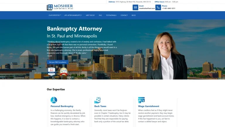 Moshier Law Office, PLLC - St Paul, MN - Attorney in Saint Paul