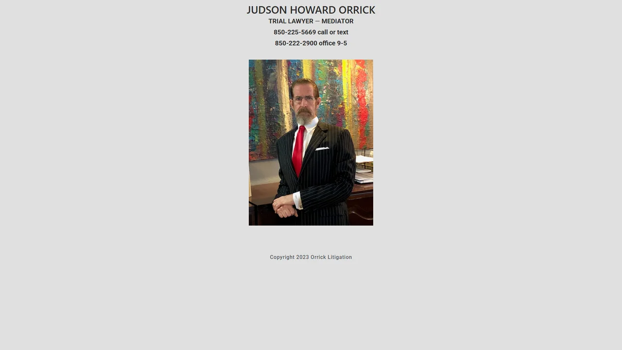 Orrick Litigation P.A. - Tallahassee, FL office in Tallahassee, Florida