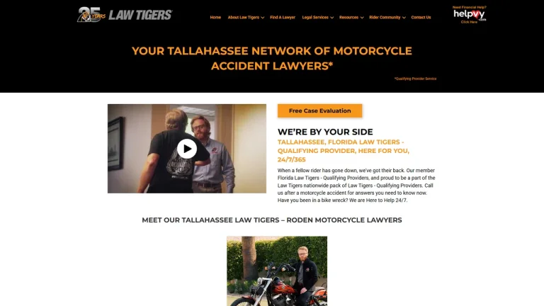 Law Tigers Motorcycle Lawyers - Tallahassee, FL - Attorney in Tallahassee