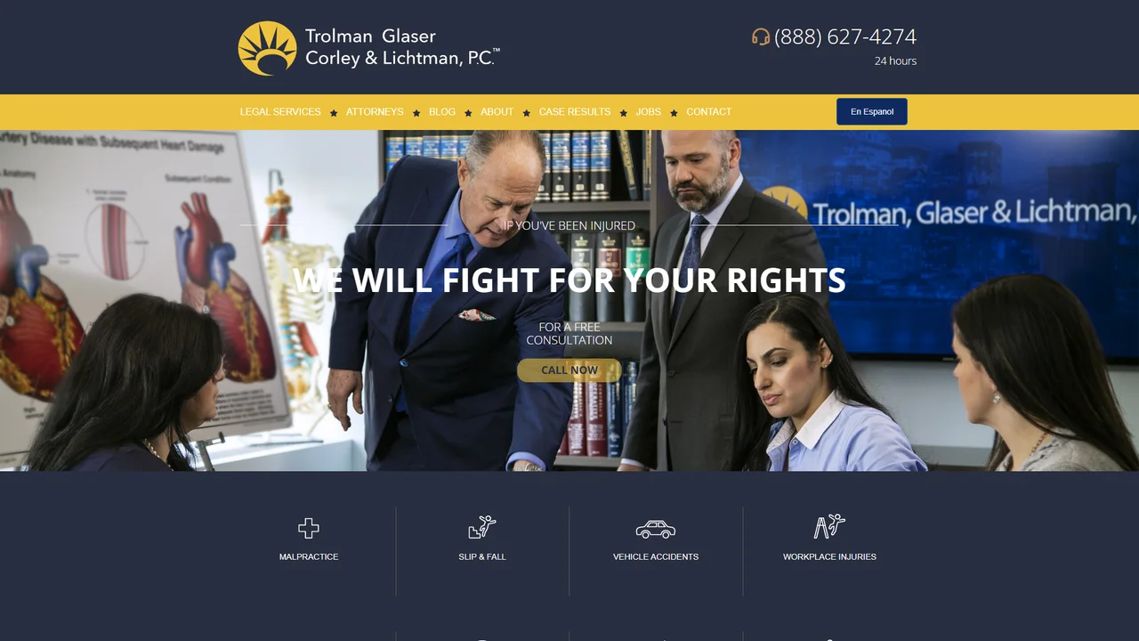 Trolman Glaser Corley & Lichtman P.C. - NYC, New York office in New York City, New York